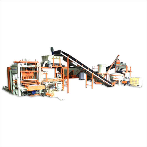 Fully Automatic Concrete Block Making Machine