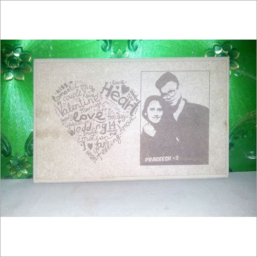 Wooden Marrige Plaque By SHRI TECH LASER SOLUTIONS
