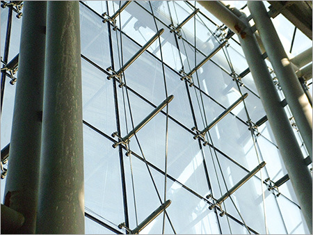 Aluminium Spider Glazing