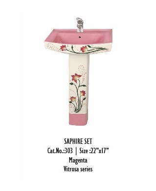 Luxury Wash Basin with Pedestal