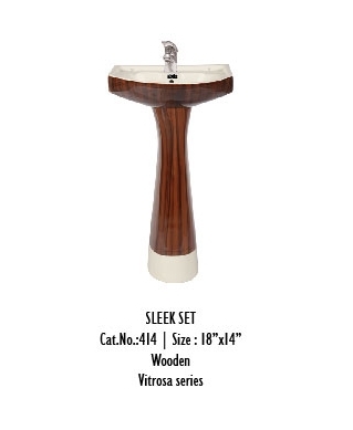 Vitrosa Series Pedestal Wash Basin