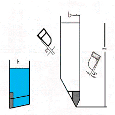 Style IND / 2 EXTERNAL THREADING TOOLS