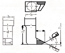 Style 166 INTERNAL THREADING TOOLS (55&60 Degree)