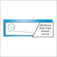 Peribulbar Anesthesia Cannula
