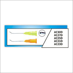 Anterior Chamber Cannula - Medical Grade Polymer, Precision Engineered Design for Optimal Fluid Dynamics