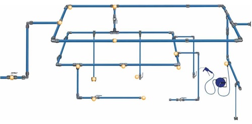 Compressed Air Piping System