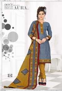 Pure Cotton Dress Materials With Cotton Dupatta Wholesale