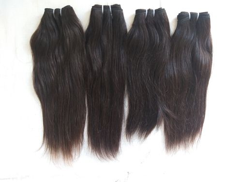 Natural Color Straight Human Hair Extensions