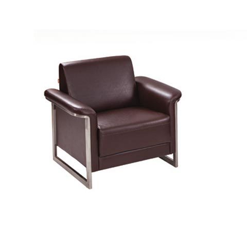 Glossy Living Room One Seater Sofa