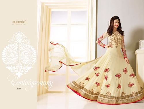 Anarkali Embroidered Salwar Kameez