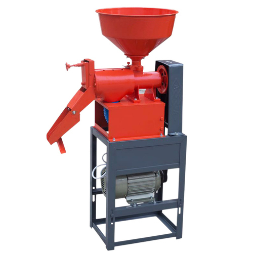 Semi-Automatic Mini Rice Mill Machine