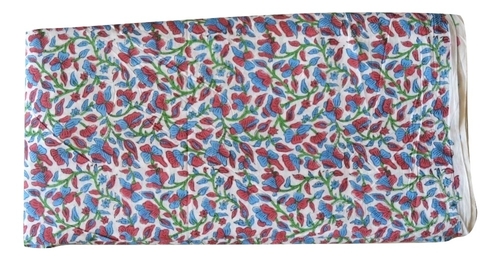 Washable Hand Block Printed Cotton Fabric