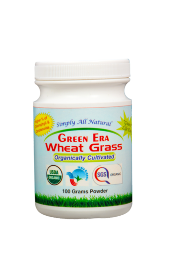 Wheat Grass 100 gram Powder Bottle Wheat Grass 100 gram Powder Bottle