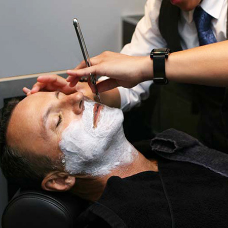 Shaving - Stainless Steel, 5 Inch Handle, 30 Degree Blade Angle | Straight Razor, Close Shave, Easy Grip, Durable Handle
