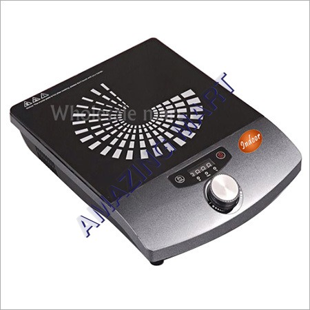 Black And Silver Induction Cooker