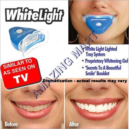 White Light Whitening Gel Application: Teleshopping Purpose