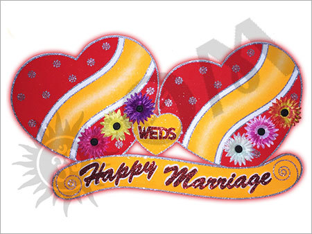 Marriage Heart Decorative Article