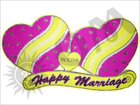 Small Marriage Heart Decorative Articles