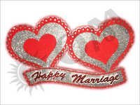 Marriage Heart Decorative Article
