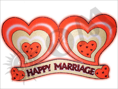 Small Marriage Heart Decorative Article