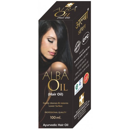 Ayurvedic Hair Oil - Plastic Bottle 100ml | Chemical Free Hair Growth Smooth Shiny Hair Easy Use