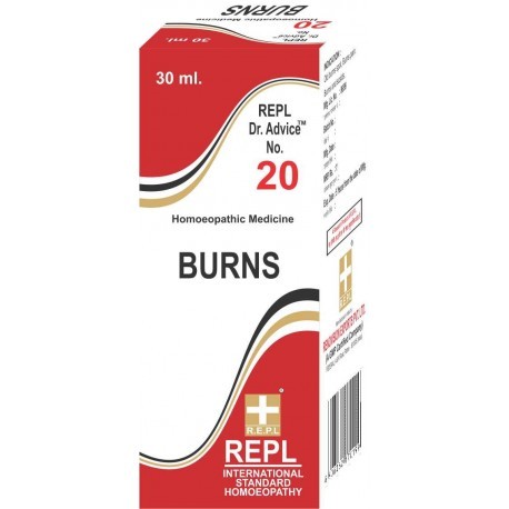 Burns Homeopathic Medicines - Liquid 30 ml GMP Certified | Fast Relief Safe Formula Hygienic Process Quick Healing