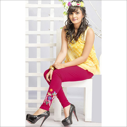 Women Embroidered Leggings Gender: Female
