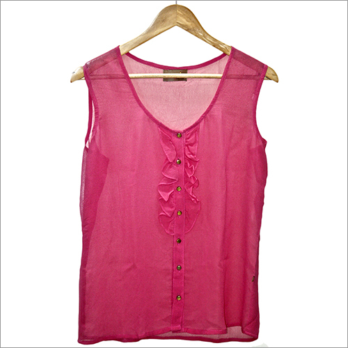 Sheer Woven Top