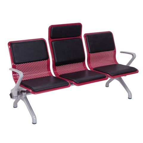Machine Made Three Seater Visitor Chair