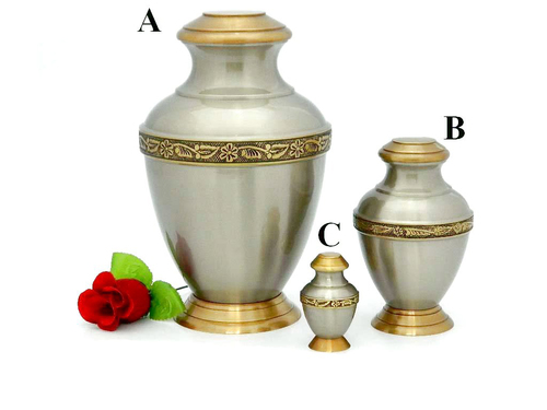 Brass Cremation Urns Arcadia Pewter