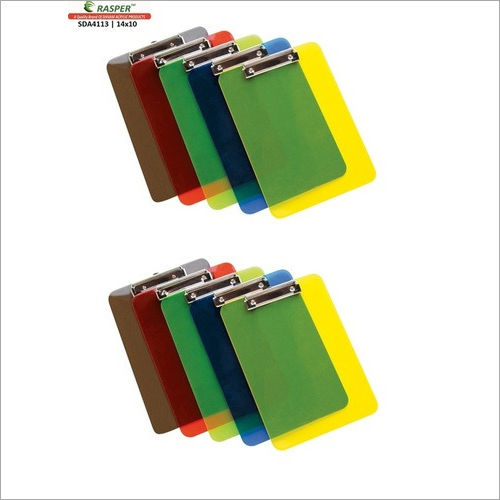 Multicolor Acrylic ClipBoard