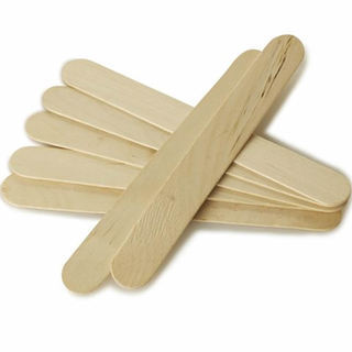 Disposable Spatula - Wooden, Use and Throw | Smooth Surface, Eco-Friendly, Lightweight, Ideal for Wax Application in Beauty Parlours