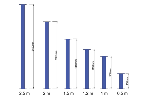 Cuplock Horizontal Ledger Diameter: 48.3 Millimeter (Mm)