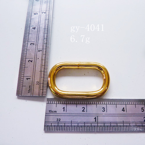 Iron Oval Rings Handbags Fittings Hardware