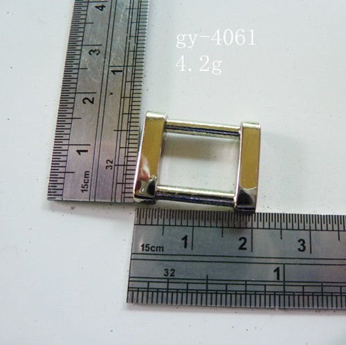 Square Ring White Nickel