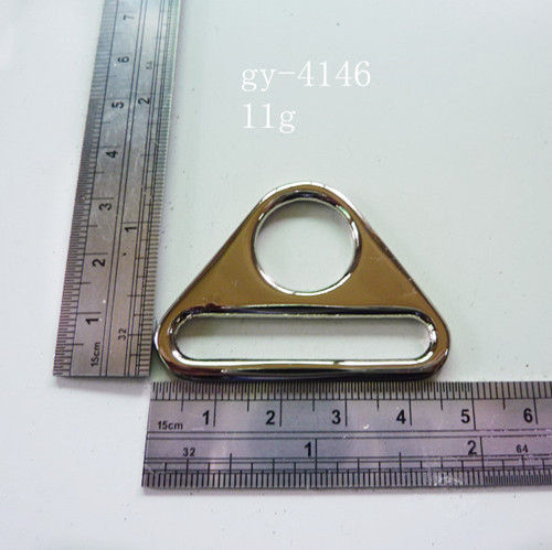 Triangle Rings Nickel Handbags Decoration