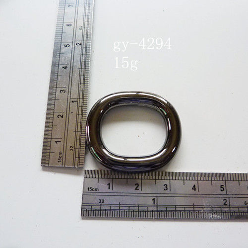 O Rings Gun Metal Polished Purse Fittings