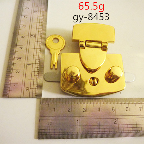 Metal Lock For Handbag Gold Hardware