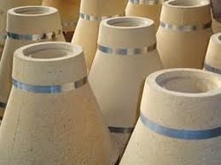 Yellow Gas Pouring Refractory