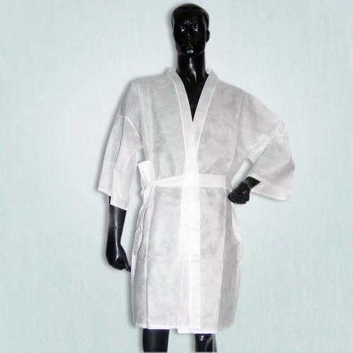 Disposable Bathrope - Non Woven Cotton Compressed Material White Color | Water and Oil Absorbent Excellent Fitting Elegant Pattern