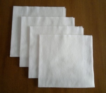 Disposable Facial Wipes - Non Woven Cotton Compressed, 12 x 12 Inches, White | Non Allergic, Biodegradable, Longer Shelf Life, Easy to Use