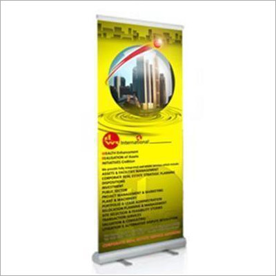 Promotional Roll Up Standee Size: Large