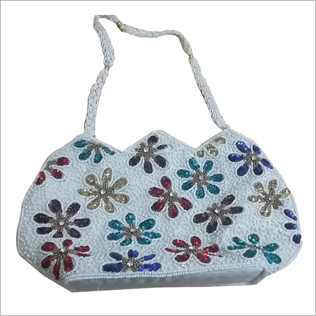 Shoulder Bag Bead Work
