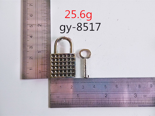 Luxury Handbags Nickel Lock With Key