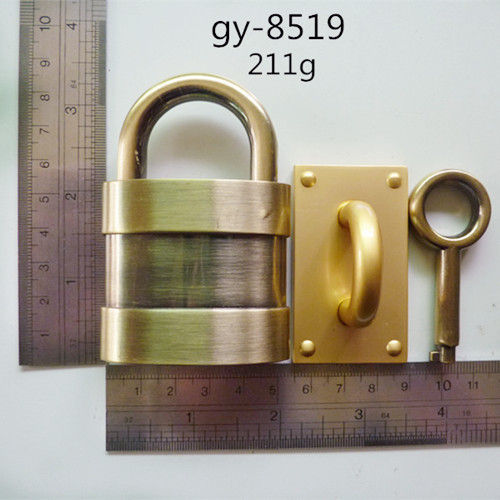 Antique Brush Metal Lock Best Quality