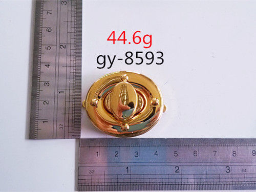 Round Lock Handbags Metal Lock Hardware Accessory