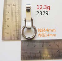 good polished hooks white nickel color
