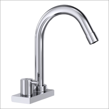 Brass Swan Neck Sink Cock