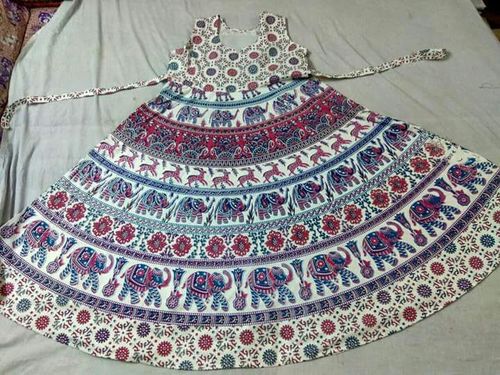 Jaipuri Print Dress