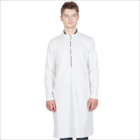White Cotton Kurta